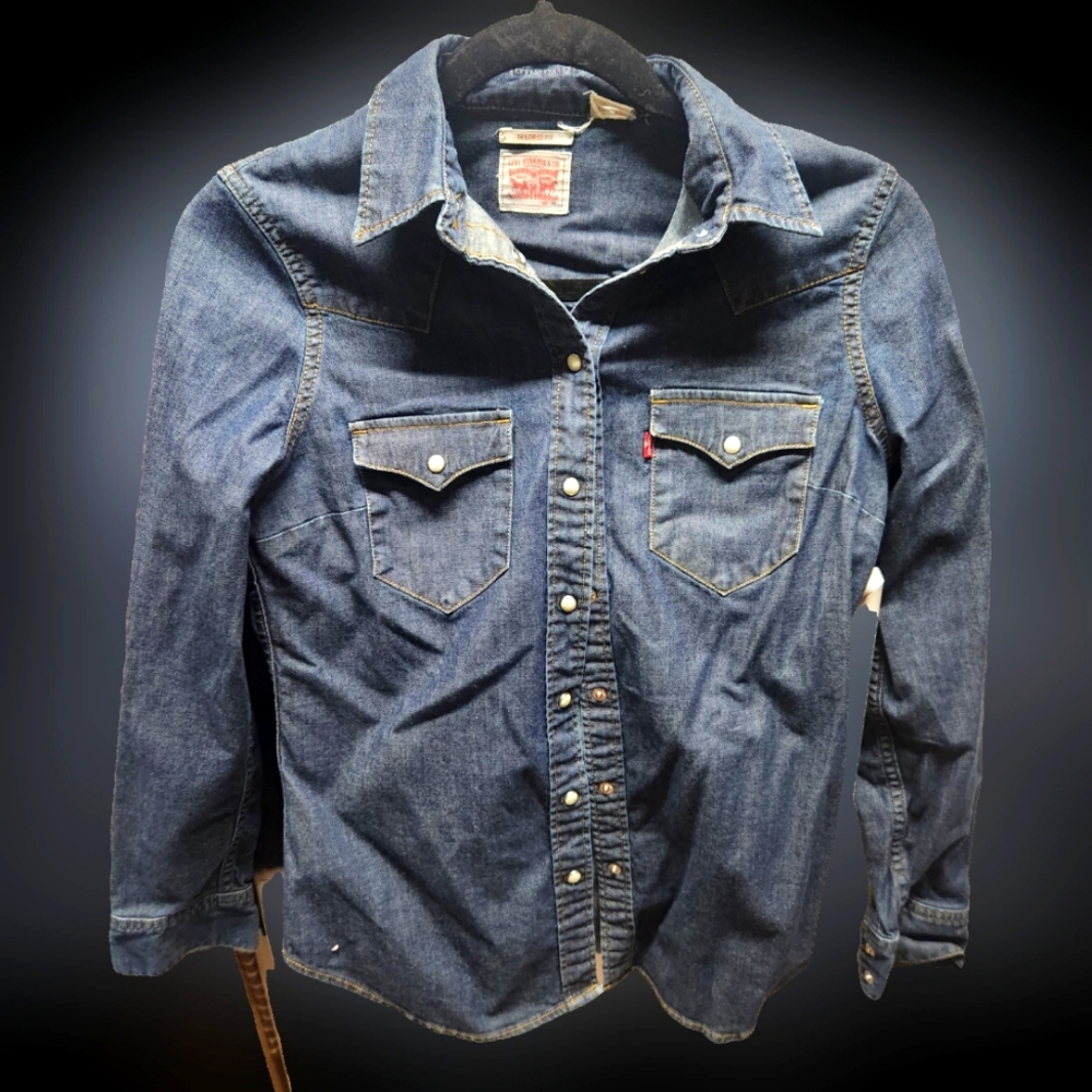 Levi denim shirt